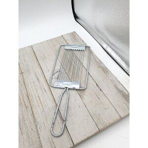 Vintage Unbranded Miracle Tomato Slicer Kitchen Gadget 10"